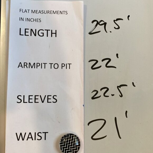 Allison Daley Pink Button Down Shirt size 10 - Picture 16 of 16